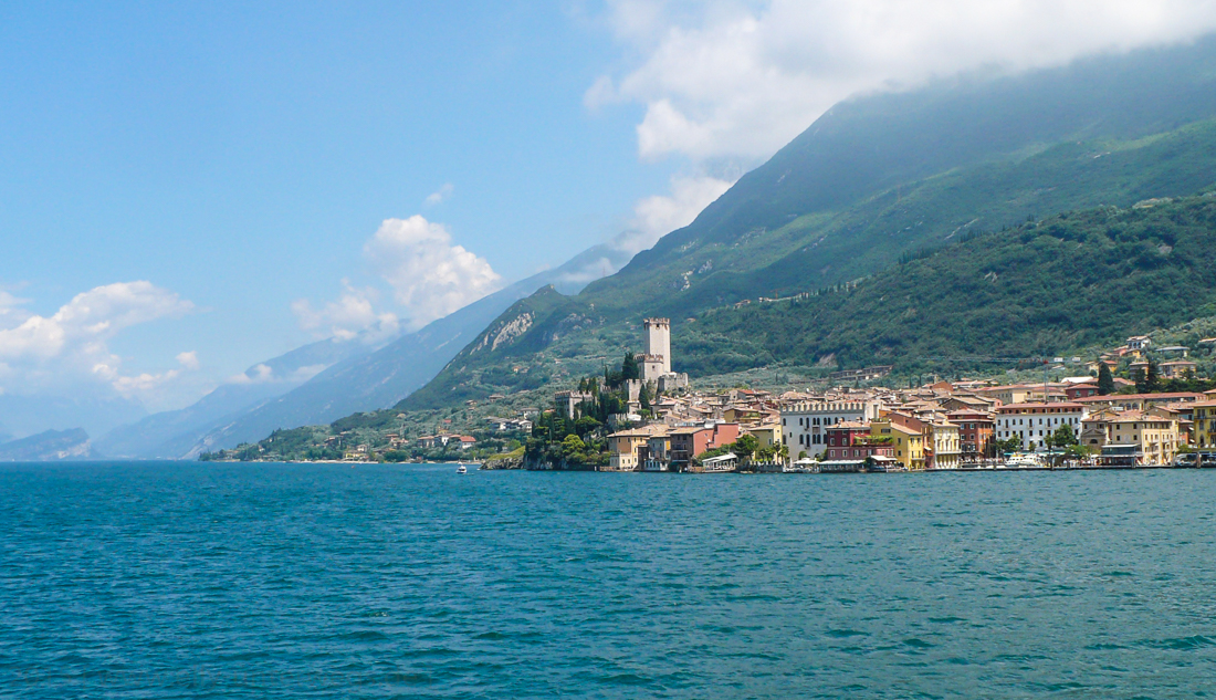 Der Gardasee in Italien