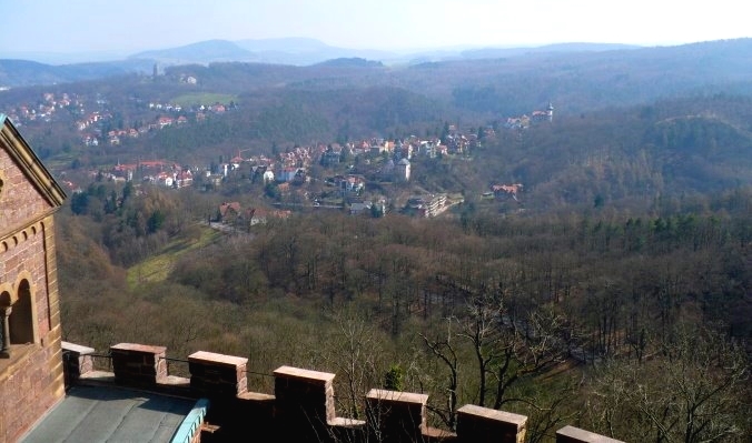 Thüringen (Oberhof und die Wartburg)