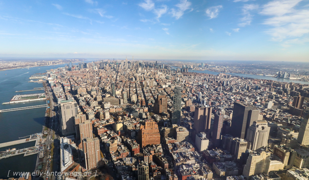 Tag 2  – One World Trade Center und Schifffahrt um Manhattan