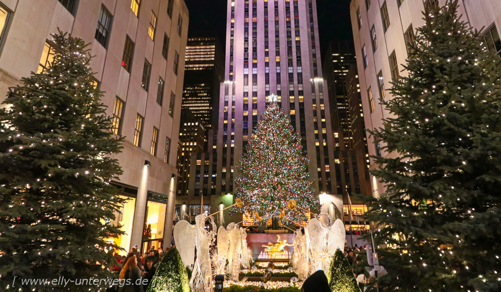 Tag 5 – Manhattan von oben – am Tag und bei Nacht. Ausserdem: Was uns im Rockefeller Center passiert ist