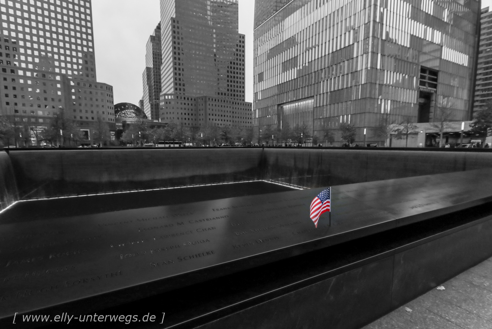 Tag 6 –  Das 9-11 Memorial, Grand Central Station – und dann… tschüss New York