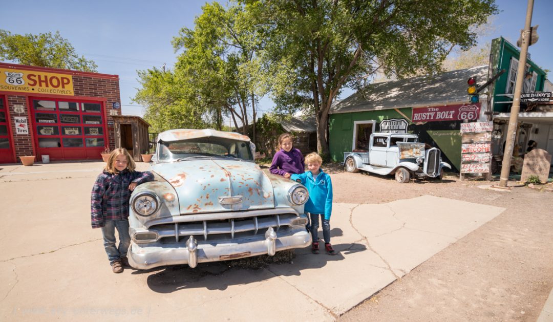 Die Route 66: Freiheit, Abenteuer und Nostalgie pur! Teil 1: Seligman