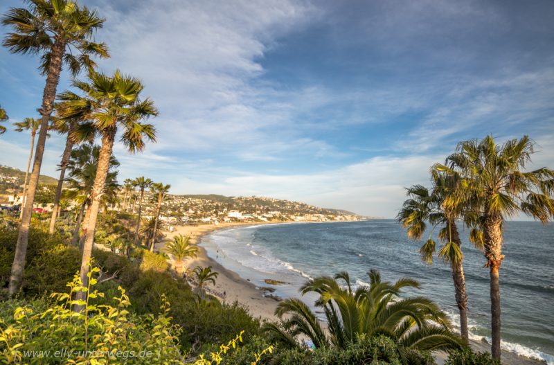 Huntington Beach: Die Anfahrt nach Huntington by the Sea und Ausflug an den Strand von Laguna Beach