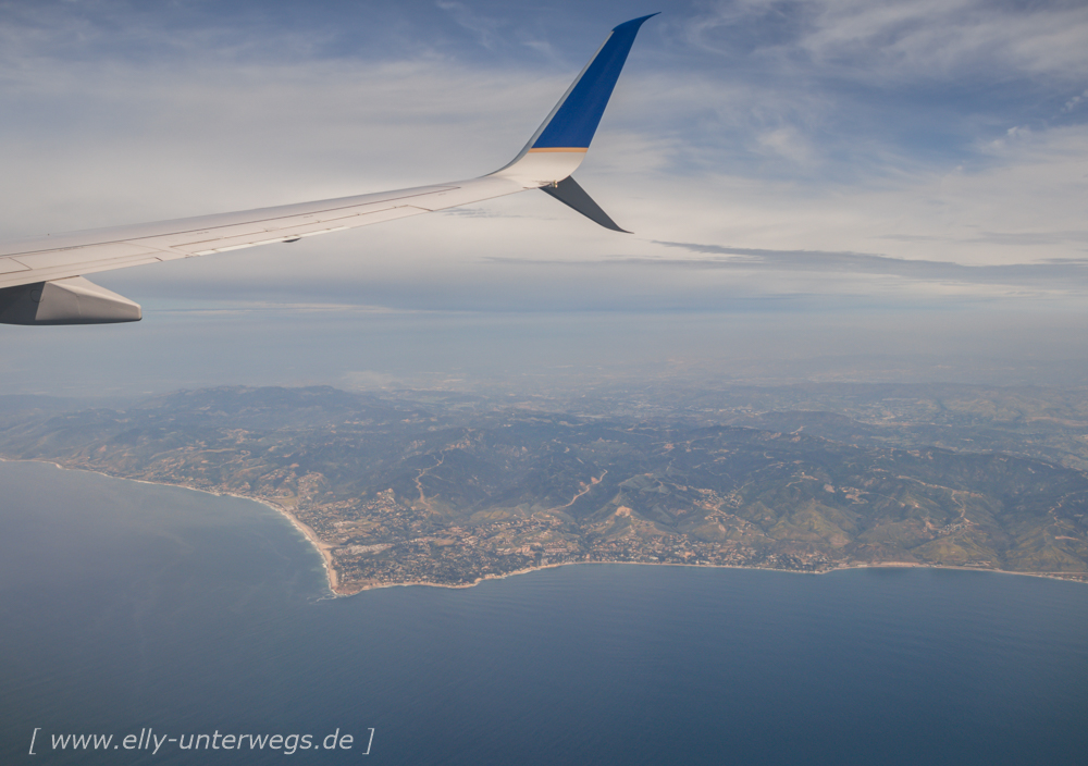 Flug von Los Angeles nach San Francisco und Übernahme vom Wohnmobil