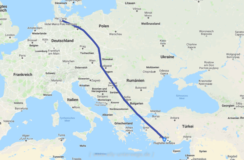 Flug Von Türkei Nach Deutschland Heute Verfolgen www.elly-unterwegs.de