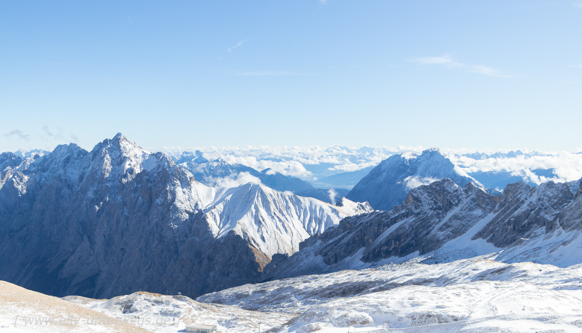 Ausflug auf die Zugspitze – einmal hoch auf das Dach von Deutschland