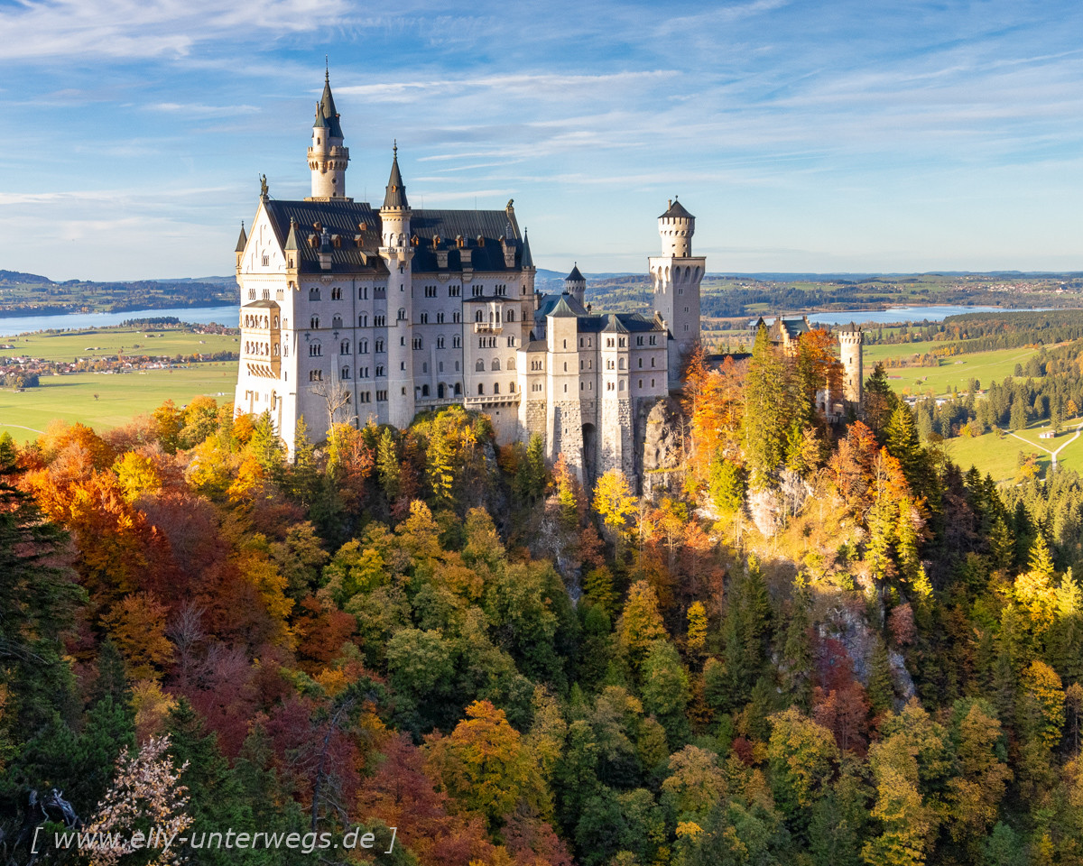 Einmal rund um Schloss Neuschwanstein