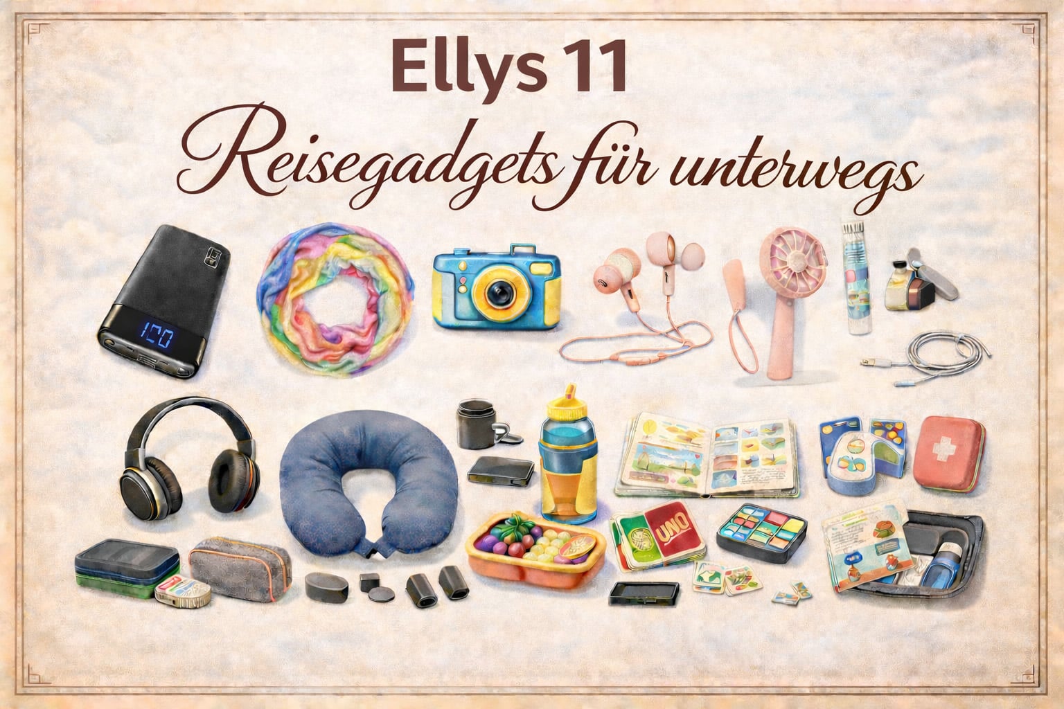 Meine Lieblings-Reisegadgets für Langstrecke