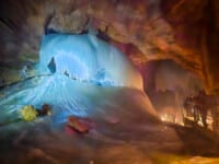 Eisformationen in der Eisriesenwelt Werfen