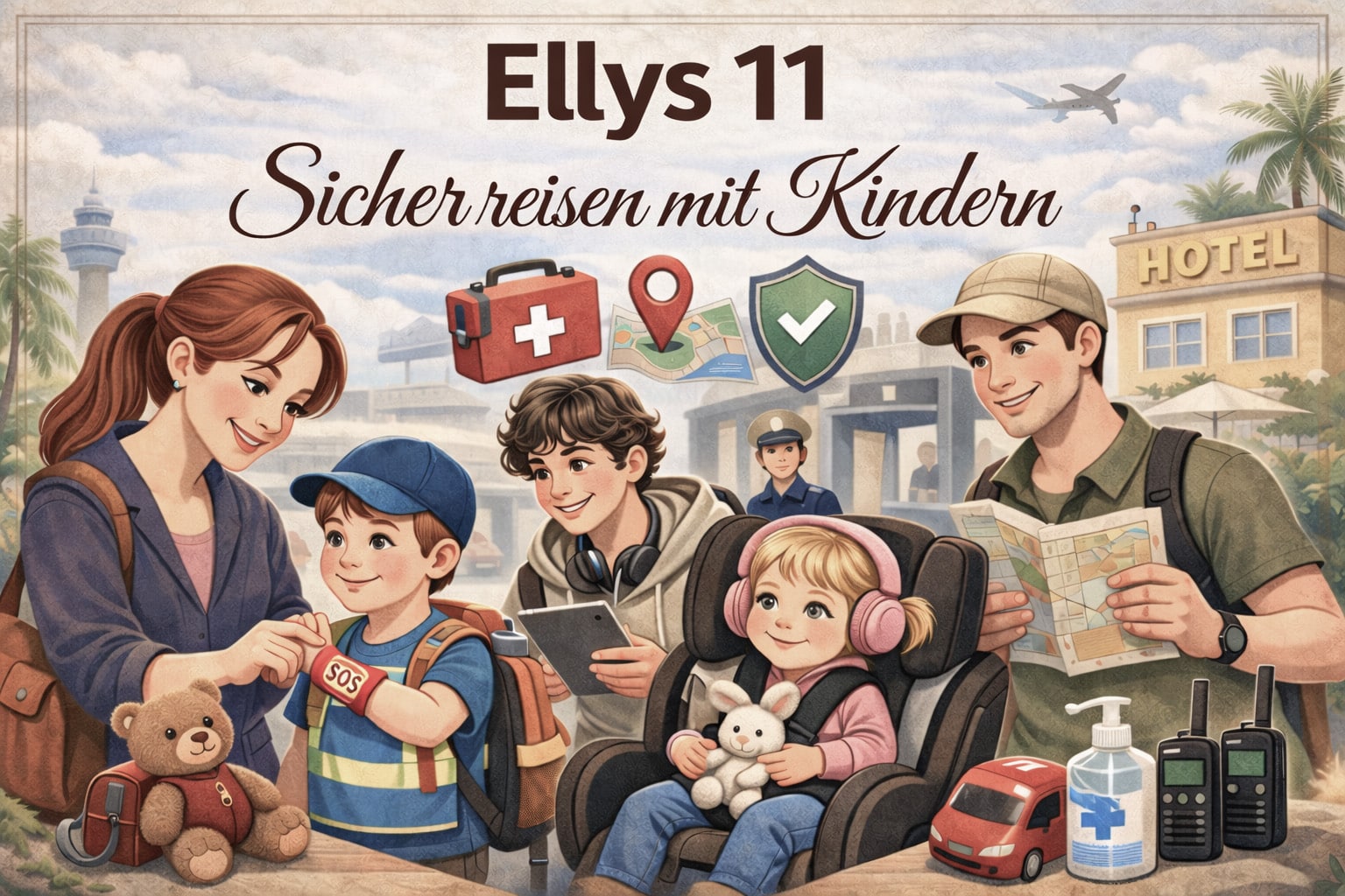 Sicher reisen mit Kindern: 11 Tipps für Urlaub & Familienreisen