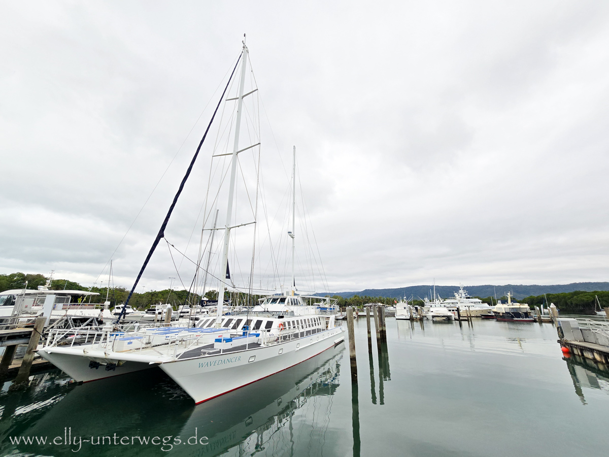 Anleger an der Crystalbrook Marina in Port Douglas