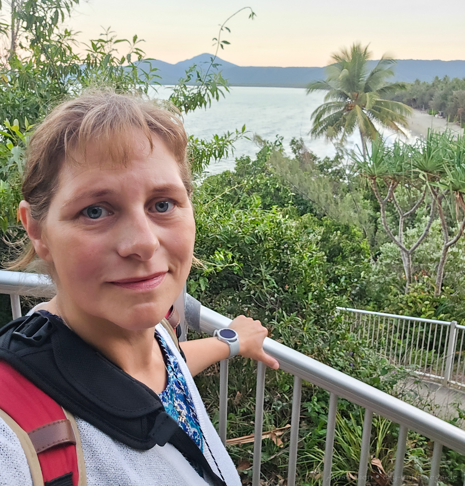 Selfie am 4 Mile Beach Lookout in Port Douglas