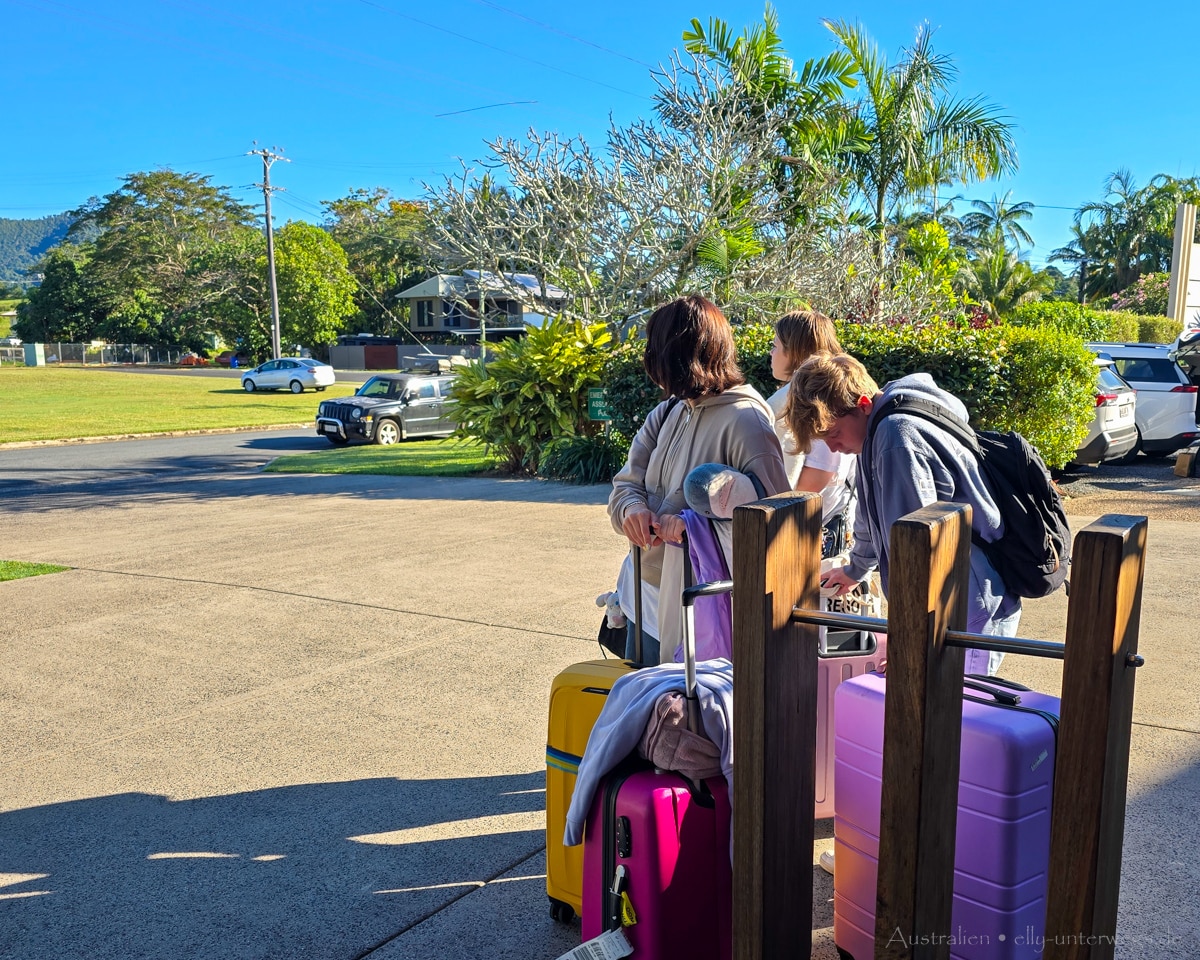 Warten auf Uber Mission Beach