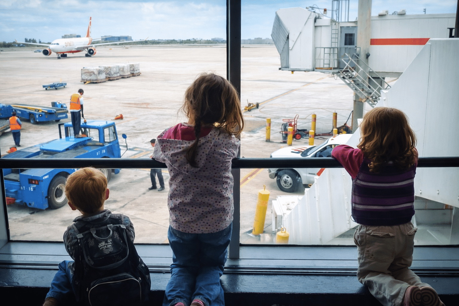 2013: Flughafen Düsseldorf vor dem Flug nach Miami
