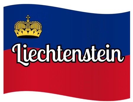 Flagge Liechtenstein