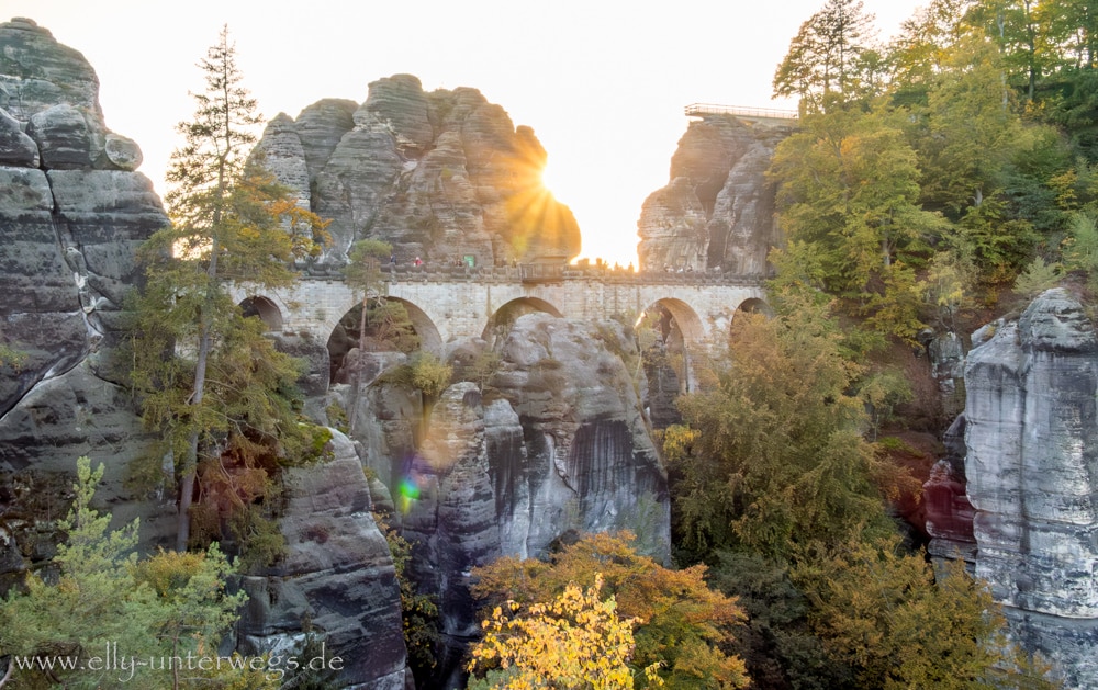 Basteibrücke in der Sächsischen Schweiz