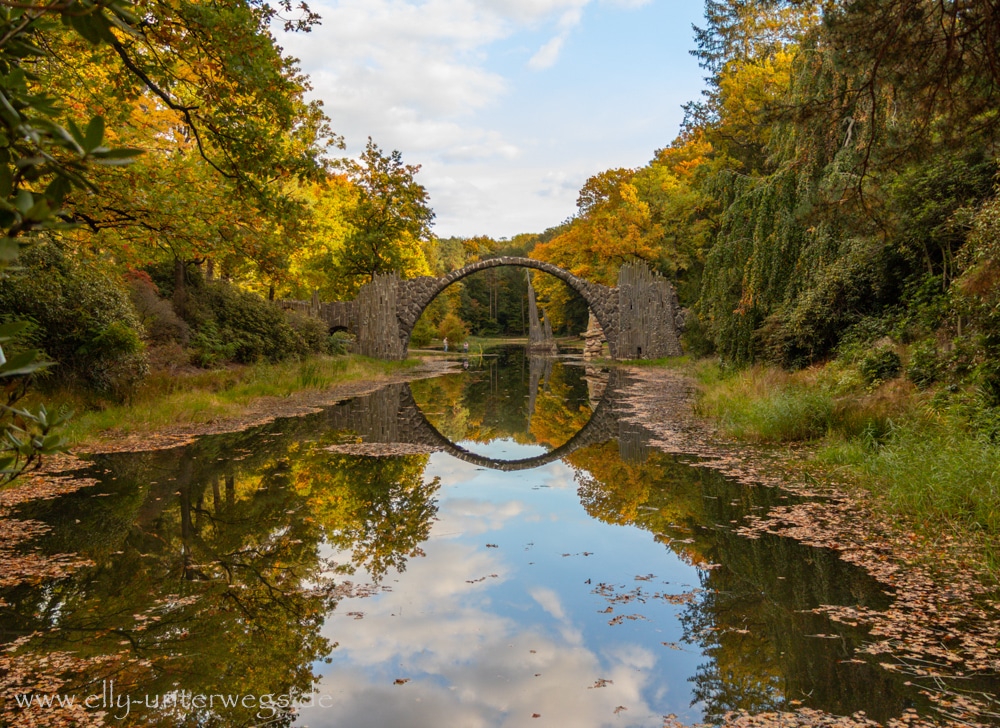 Rakotzbrücke im Rhododendronpark Kromlau
