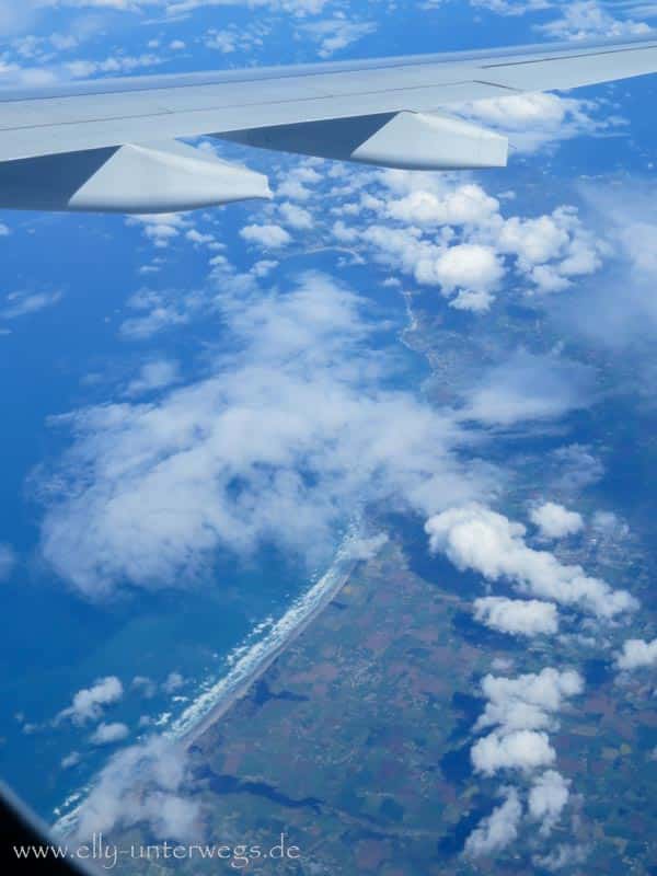Florida mit Kindern: Der Flug nach Amerika