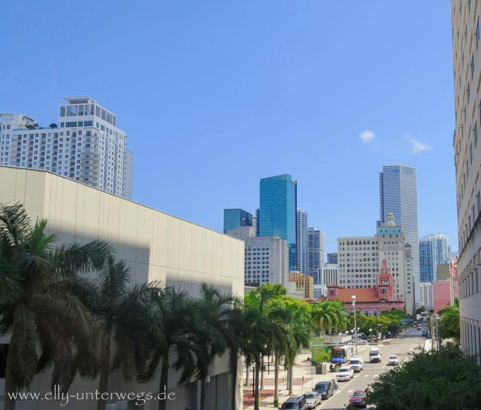 Florida mit Kindern: Metromover in Miami