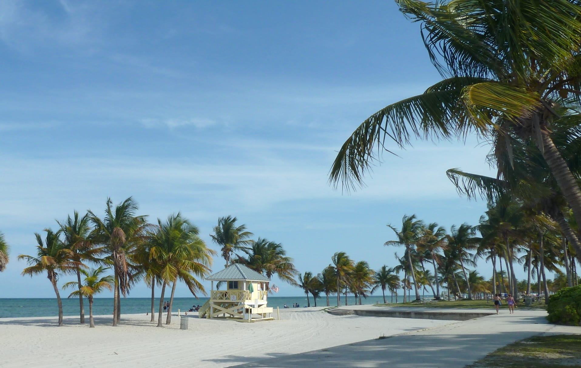 Florida mit Kindern: Crandon Beachpark auf Key Biscayne