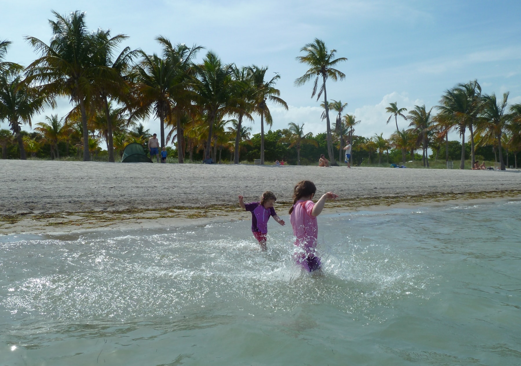 Florida mit Kindern: Crandon Beachpark auf Key Biscayne