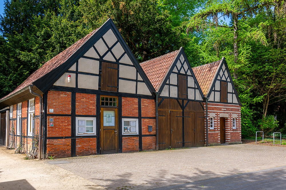 Historisches Gebäude der Saline Bentlage in Rheine