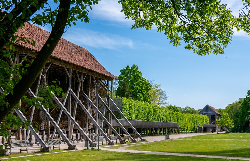 Gradierwerk und Saline Gottesgabe im Salinenpark Rheine