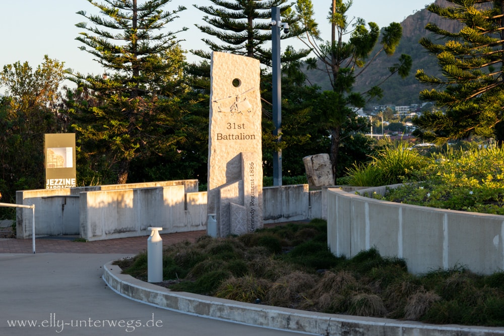 Geschichtlicher Bereich am Kissing Point in Townsville Queensland