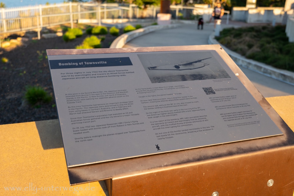 Informationstafel zu Castle Hill Gutheringa in Townsville