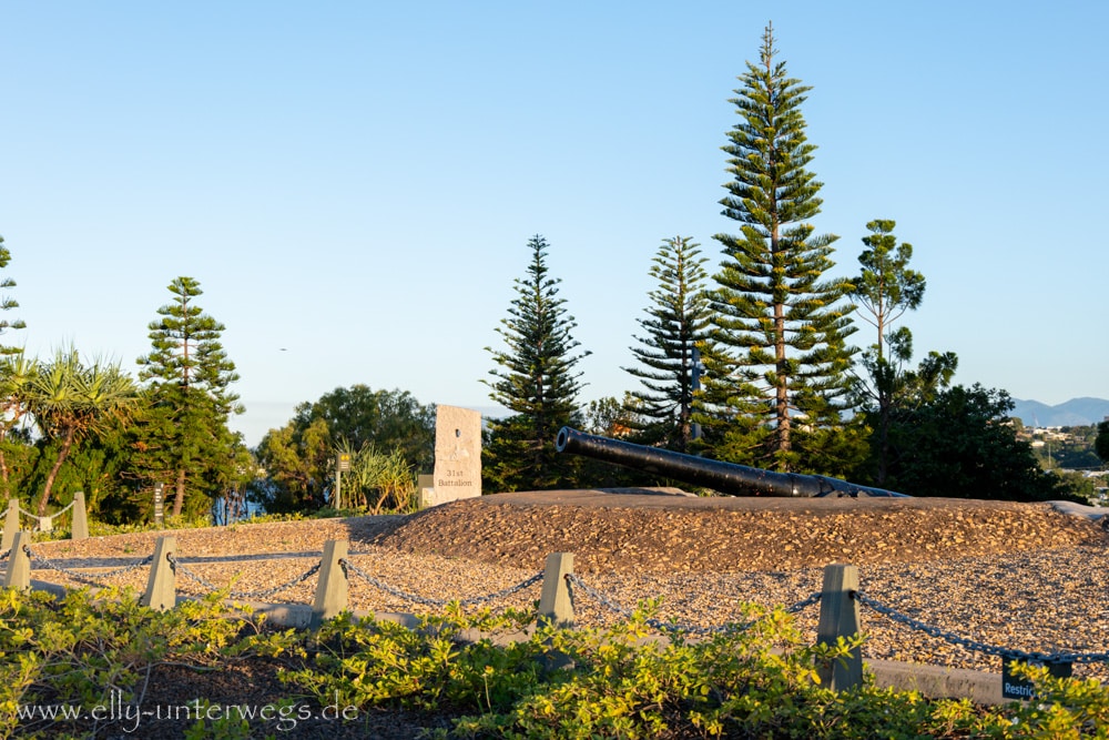 Historischer Bereich am Kissing Point in Townsville Queensland