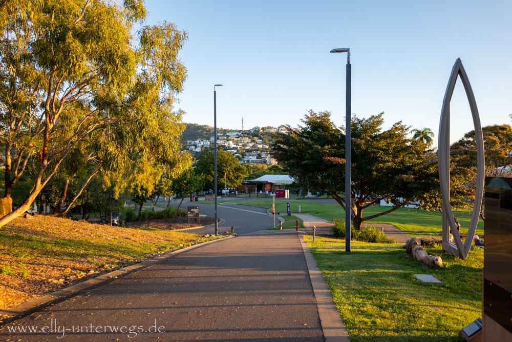 Promenade und Abendlicht in Townsville Queensland