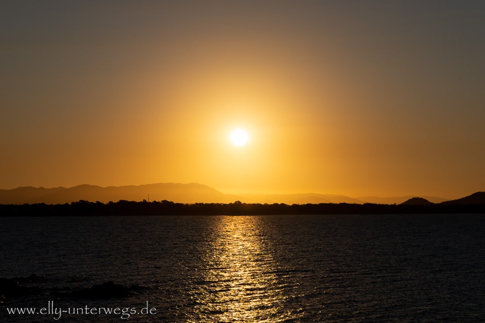 Sonnenuntergang am Meer in Townsville Queensland