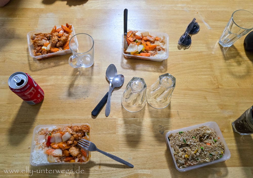Abendessen per Uber Eats in Townsville Queensland