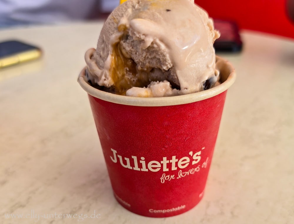 Eis bei Juliette’s Gelateria in Townsville