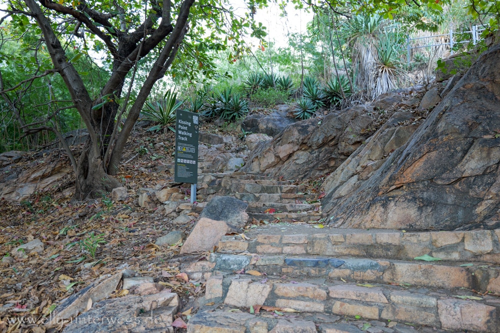 Weg zum Kissing Point Walk in Townsville Queensland