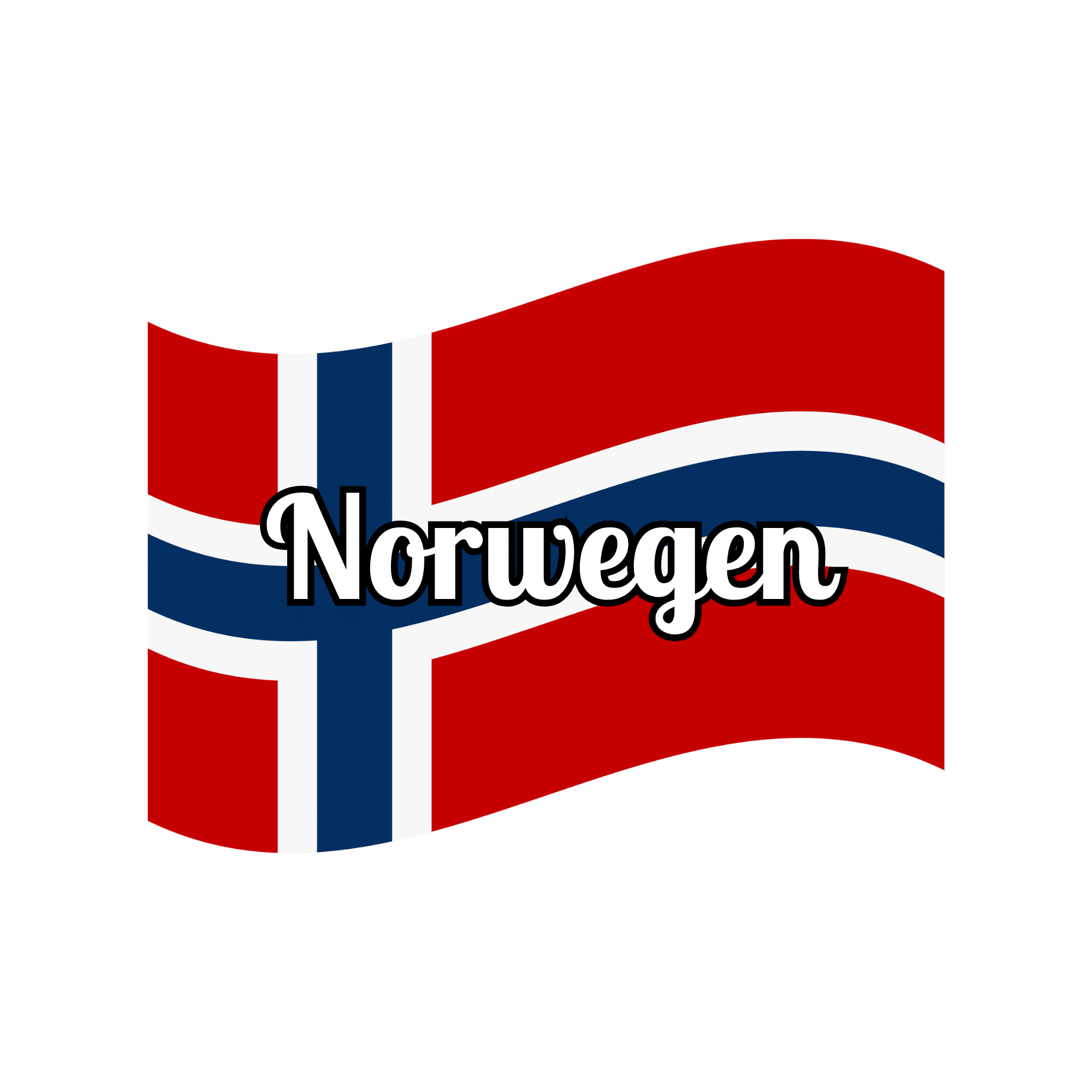 Flagge Norwegen