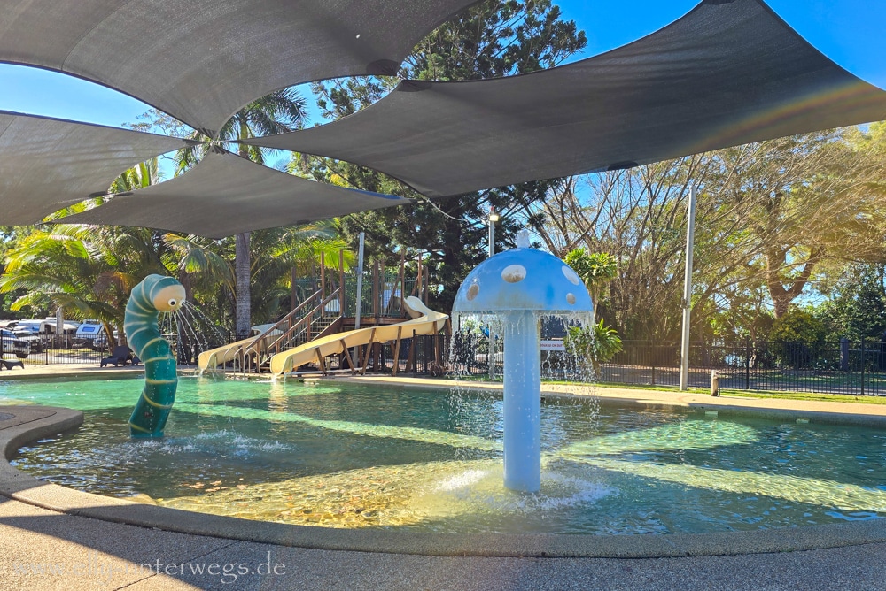Unterwegs auf dem Cape Hillsborough Nature Tourist Park