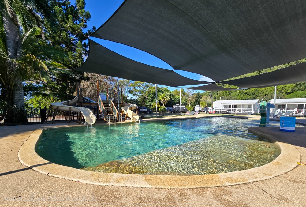 Unterwegs auf dem Cape Hillsborough Nature Tourist Park
