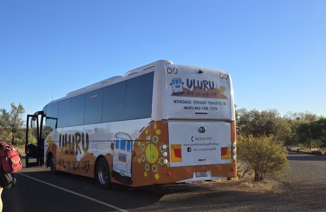 Shuttle-Plan im Ayers Rock Resort