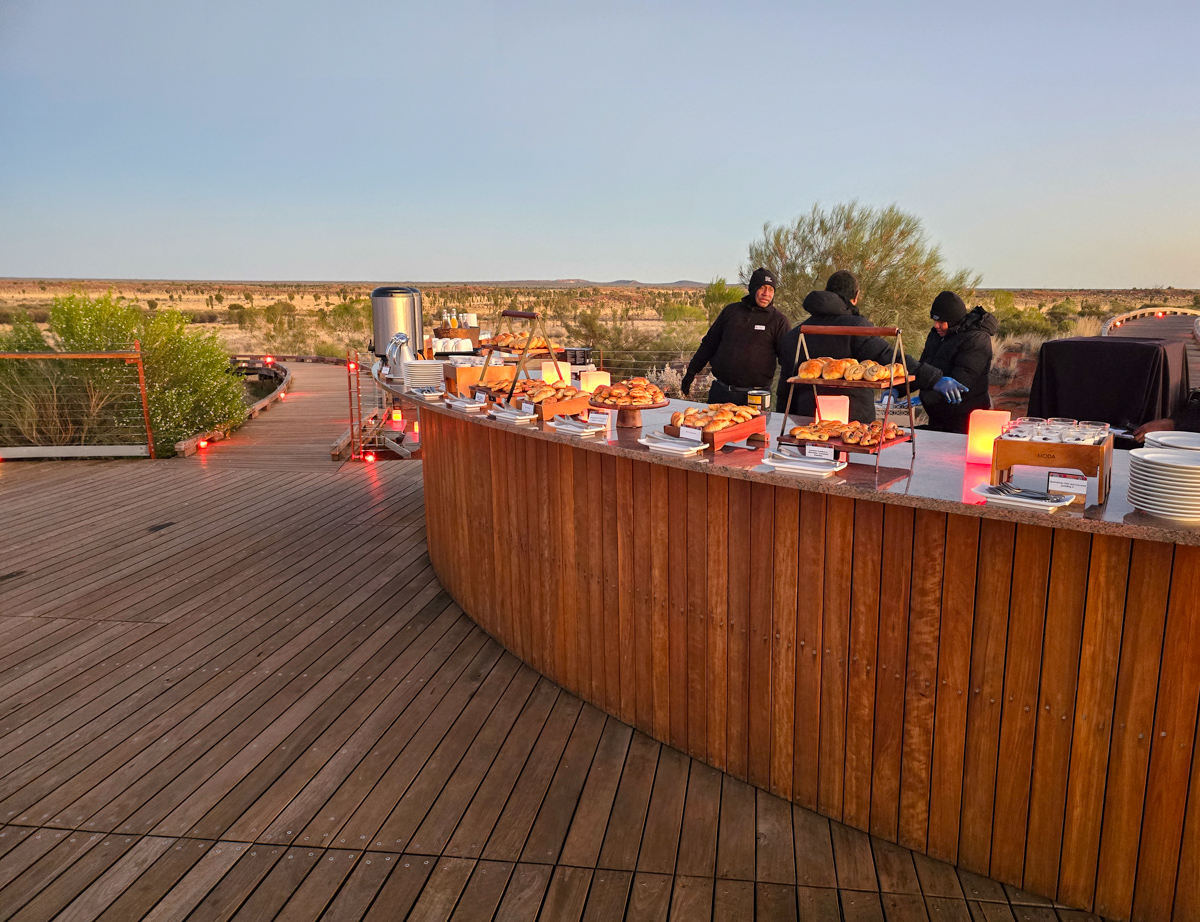 Kaffee, Tee und Snacks nach der Präsentation